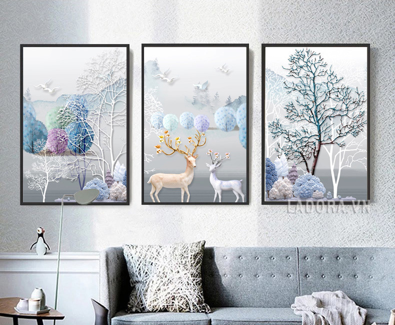 tranh treo tường trang trí đẹp tại LaDora