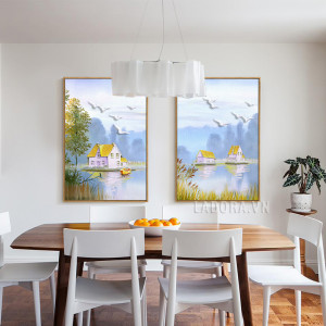 Tranh treo tường trang trí nhà đẹp tại LaDora.vn
