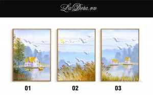 Tranh treo tường trang trí nhà đẹp tại LaDora.vn