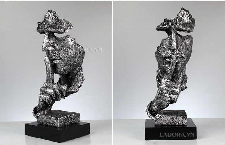 Tượng im lặng là vàng tại shop bán đồ trang trí nhà Ladora