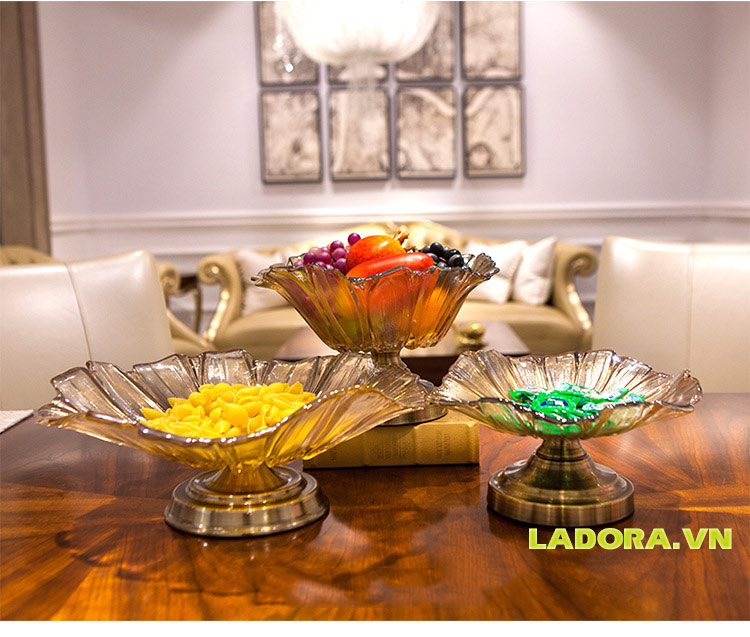 đĩa đựng hoa quả trang trí tại Ladora.vnđĩa đựng hoa quả trang trí tại Ladora.vn