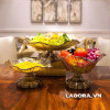 đĩa đựng trái cây trang trí đẹp tại shop bán đồ trang trí nhà ở hà nội ladora