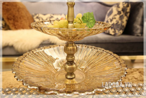 đĩa hoa quả trang trí bàn tại Ladora.vn