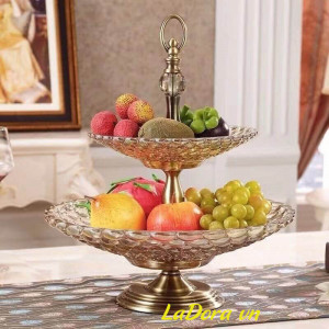 đĩa hoa quả trang trí bàn tại Ladora.vn