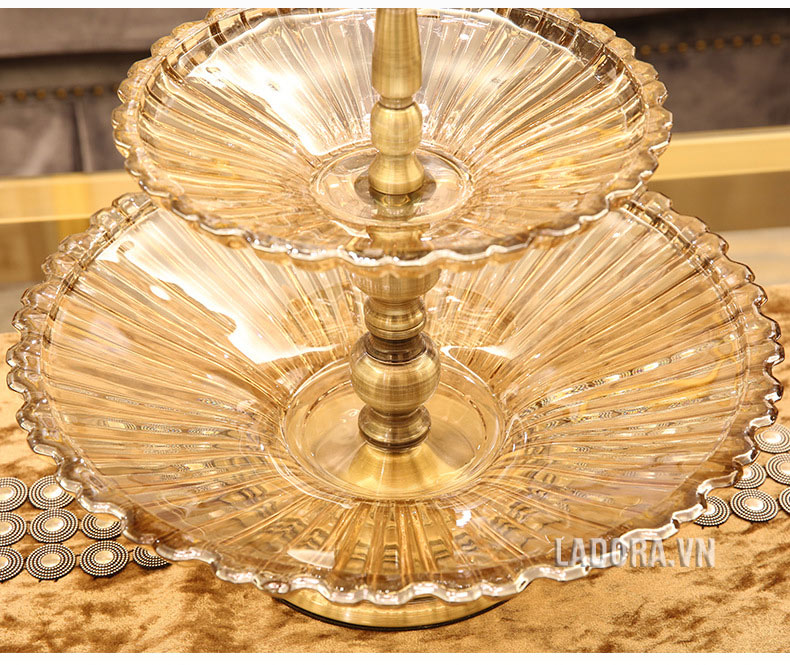 đĩa đựng trái cây trang trí bàn tại Ladora.com.vn