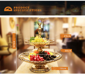 đĩa hoa quả trang trí bàn tại Ladora.vn