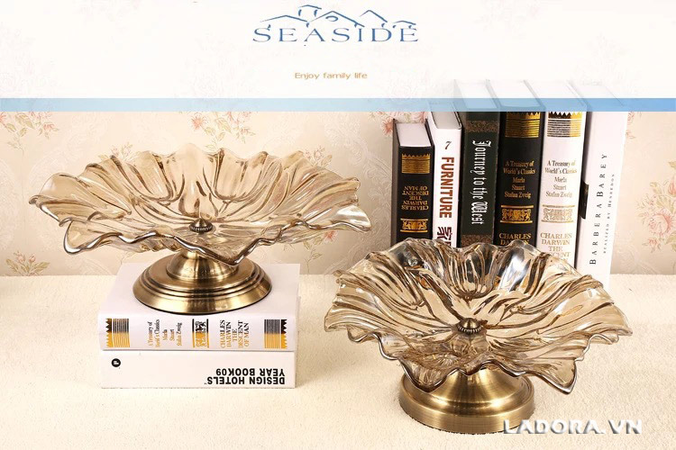 đĩa đựng trái cây đẹp tại ladora shop bán đồ trang trí nhà ở hà nội