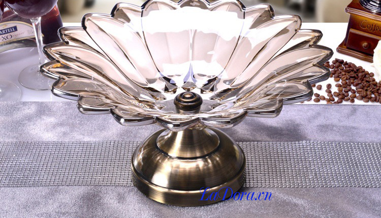 đĩa đựng hoa quả đẹp tại shop bán đồ trang trí nhà ladora