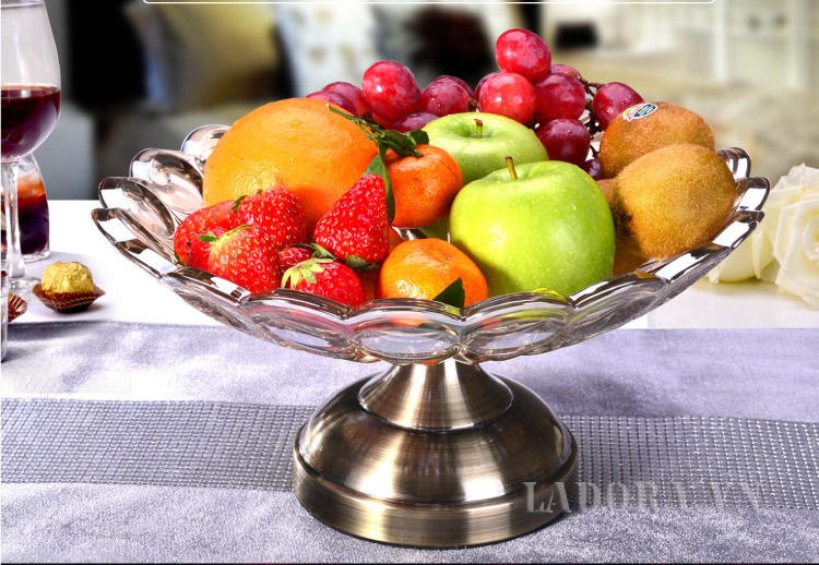 đĩa đựng hoa quả đẹp tại shop bán đồ trang trí nhà ở hà nội ladora