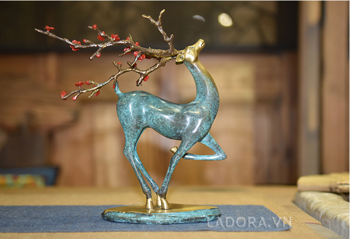 Đồ đồng phong thủy tại shop bán đồ trang trí nhà đẹp ở hà nội ladora