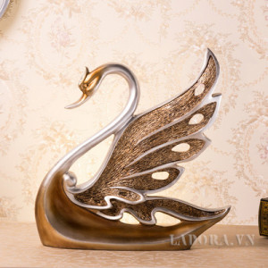 Cặp thiên nga trang trí tại LaDora.vn