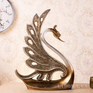 Cặp thiên nga trang trí tại LaDora.vn