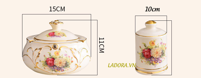 khay đựng hoa quả đẹp tại shop bán đồ decor nhà ladora