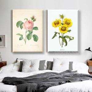 Tranh treo tường hoa hồng tại Ladora.vn