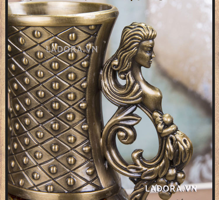 lọ hoa phong cách châu Âu cổ điển tại ladora shop