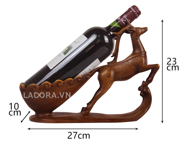 quà tặng Sếp, đối tác giá để rượu để bàn ý nghĩa tại ladora.com.vn