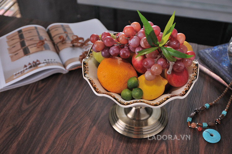đĩa đựng trái cây sang trọng tại Ladora SHop