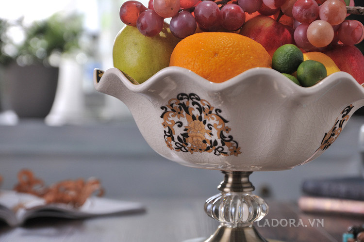 đĩa hoa quả đẹp và sang trọng tại Ladora Shop