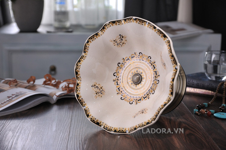 đĩa hoa quả đẹp và sang trọng tại Ladora Shop