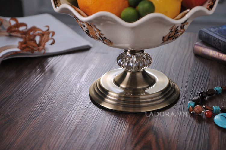 đĩa hoa quả đẹp và sang trọng tại Ladora Shop