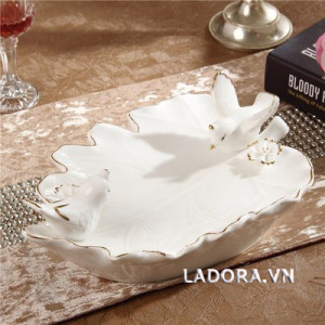 đĩa đựng hoa quả đẹp tại ladora.com.vn