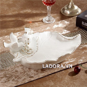 đĩa đựng hoa quả đẹp tại ladora.com.vn