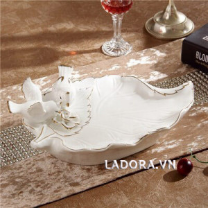 đĩa đựng hoa quả đẹp tại ladora.com.vn