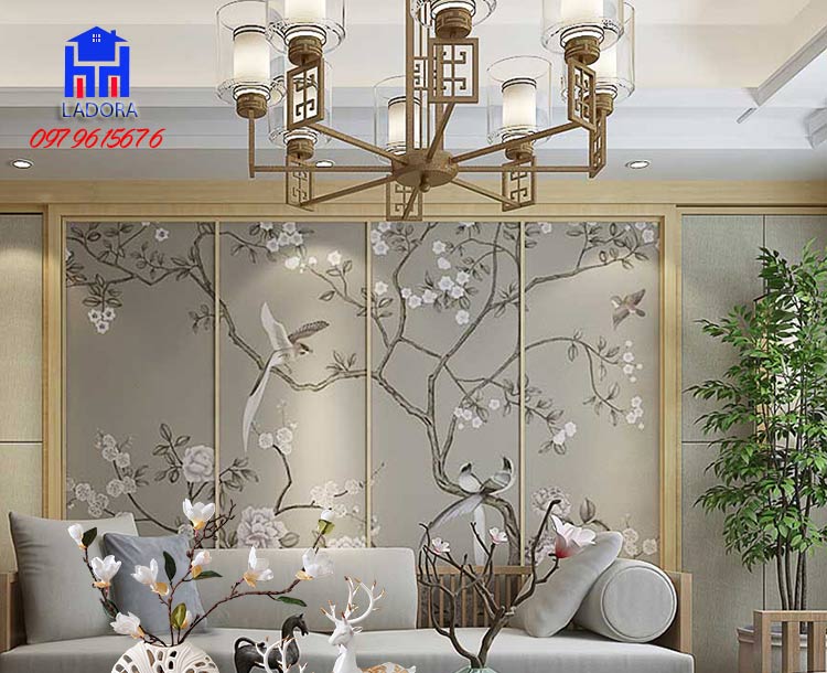 tượng hươu decor trang trí phòng khách