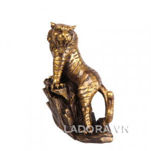 tượng hổ trang trí phòng khách