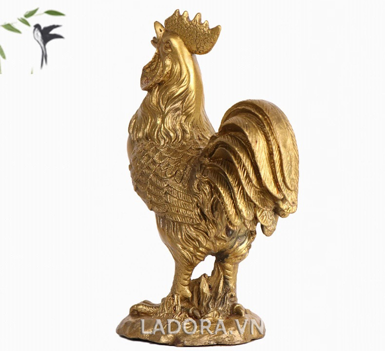 tượng gà xua tan bóng tối, đem đến bình minh và ánh sáng