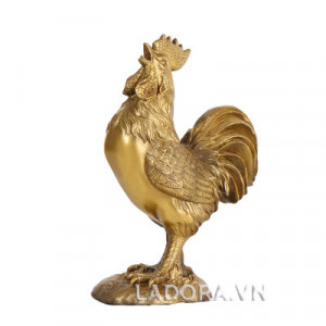 tượng gà trống đem lại may mắn thành công tại ladora shop
