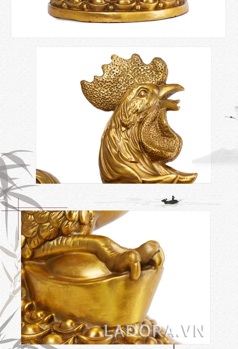 chiếc mào hùng dũng và đôi chân rắn chắc nhanh nhẹn của gà trống