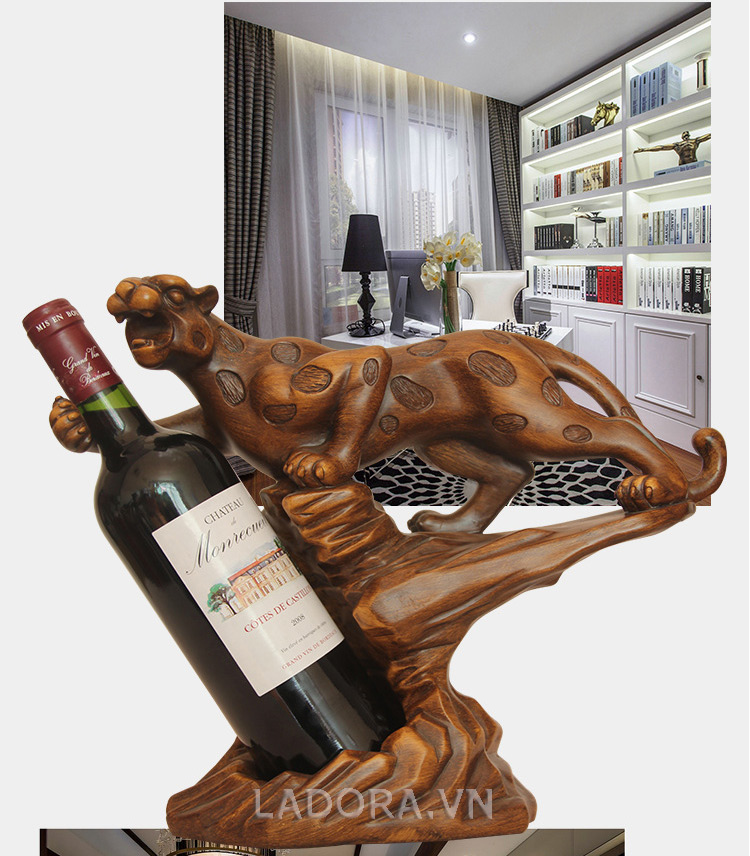 giá để rượu vang sang trọng và độc đáo tại cửa hàng ladora