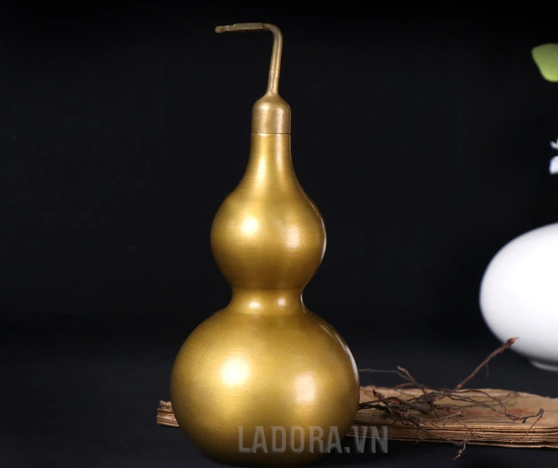 hồ lô hút tài lộc - đồ đồng phong thủy tại ladora shop