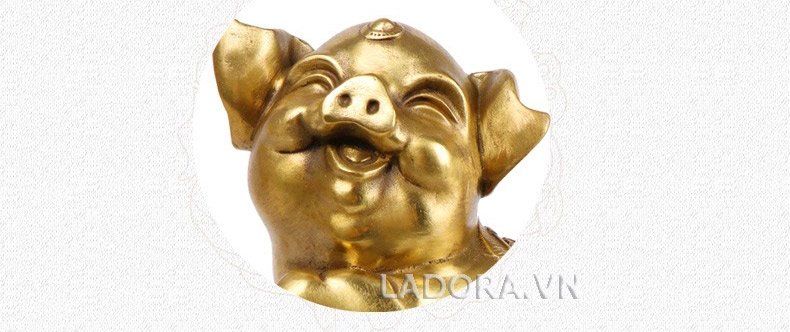 hình ảnh tượng con lợn đáng yêu tại ladora