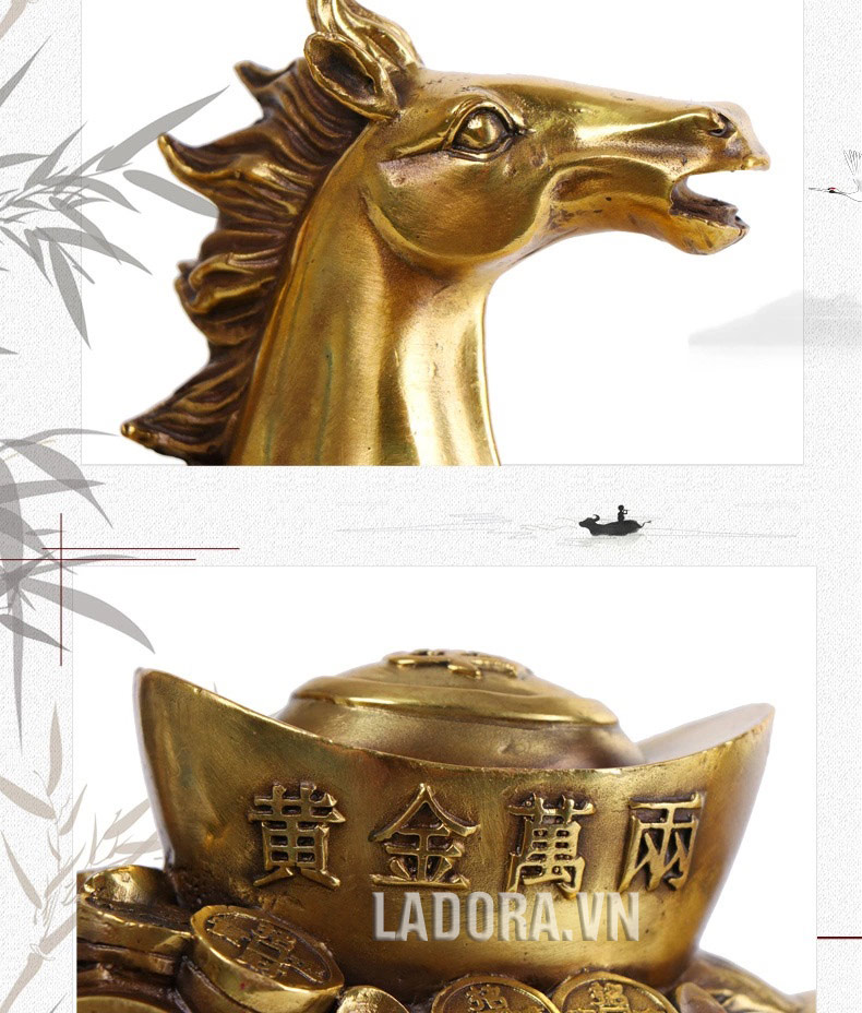 tượng ngựa tại ladora có thể làm quà tặng độc đáo