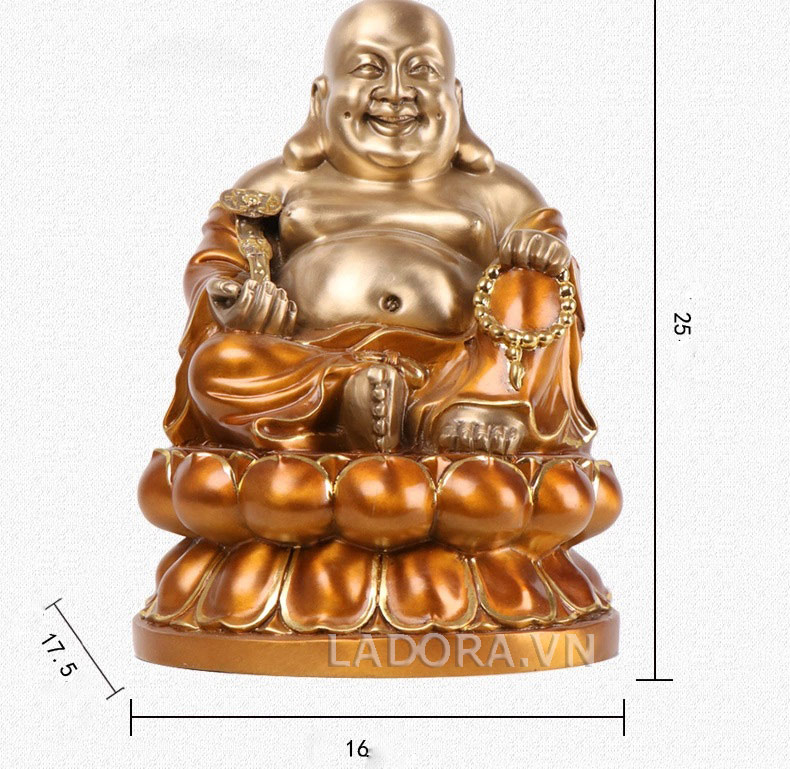 kích thước tượng di lặc tại ladora shop