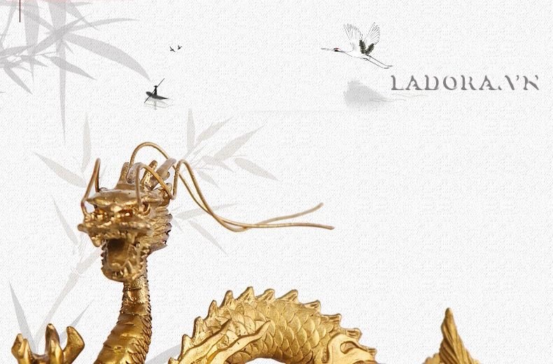 tượng rồng để bàn làm việc tại ladora shop