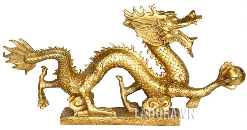 Rồng bằng đồng tại ladora hóa giải các khí xấu cho ngôi nhà