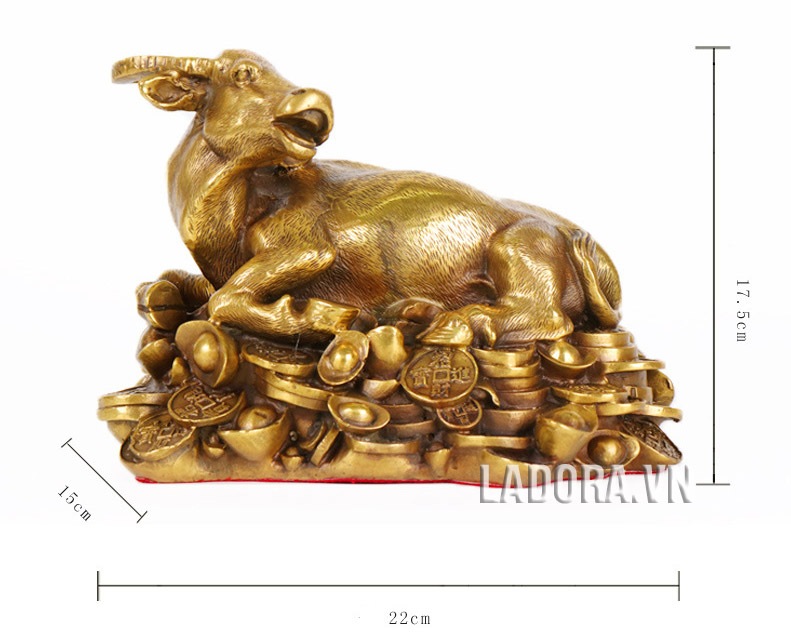 tượng trâu làm quà tặng đặc biệt ý nghĩa - ladora shop