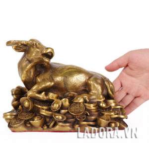 trâu là biểu tượng của sức khỏe và thịnh vượng bền vững - ladora shop