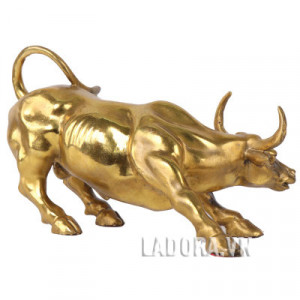 trâu được đúc đồng hết sức tinh xảo tại ladora shop
