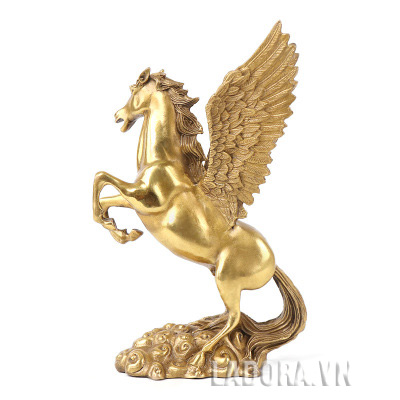 Ngựa thần Pegasus (DD035) - Tượng ngựa có cánh để bàn làm việc