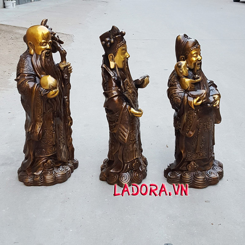 bài trí tượng phúc lộc thọ hợp phong thủy