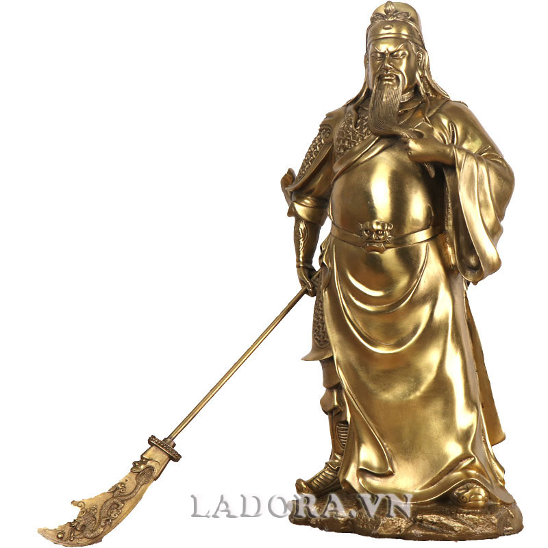 tượng quan công trấn áp tà khí bảo vệ bình an cho gia chủ