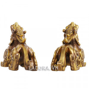 tỳ hưu là linh vật phong thủy phổ biến - ladora shop