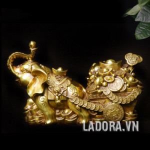 tượng đồng trang trí tại ladora shop