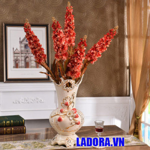 binh gốm trang trí phòng khách đẹp và cao cấp tại shop bán đồ trang trí nhà đẹp ở hà nội ladora