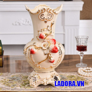 bình hoa gốm sứ cao cấp tại shop đồ decor ở hà nội ladora