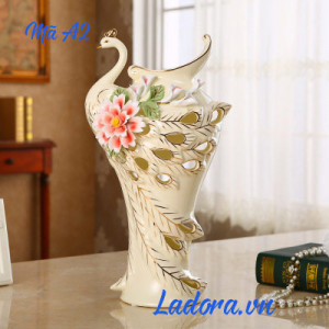 bình hoa gốm sứ đẹp tại shop bán đồ trang trí nhà ladora